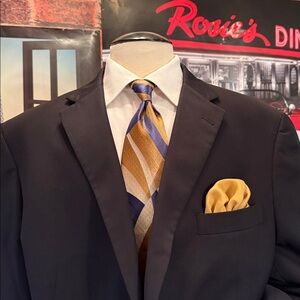 Hart Schaffner Marx Black Blazer